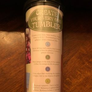 Create your own Starbucks tumbler